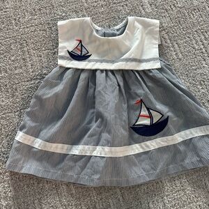 Sailor Style Dress 6-9 months